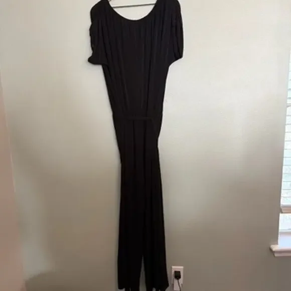 new tiana b black jumpsuit with tie size XL - Picture 5 of 5